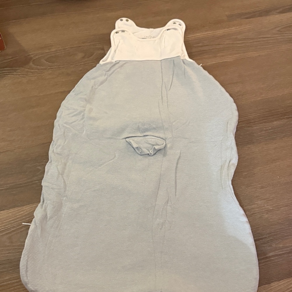 Mori Clever Year Round Sleep Sack 1.5 TOG blue stripes - 2m-2T